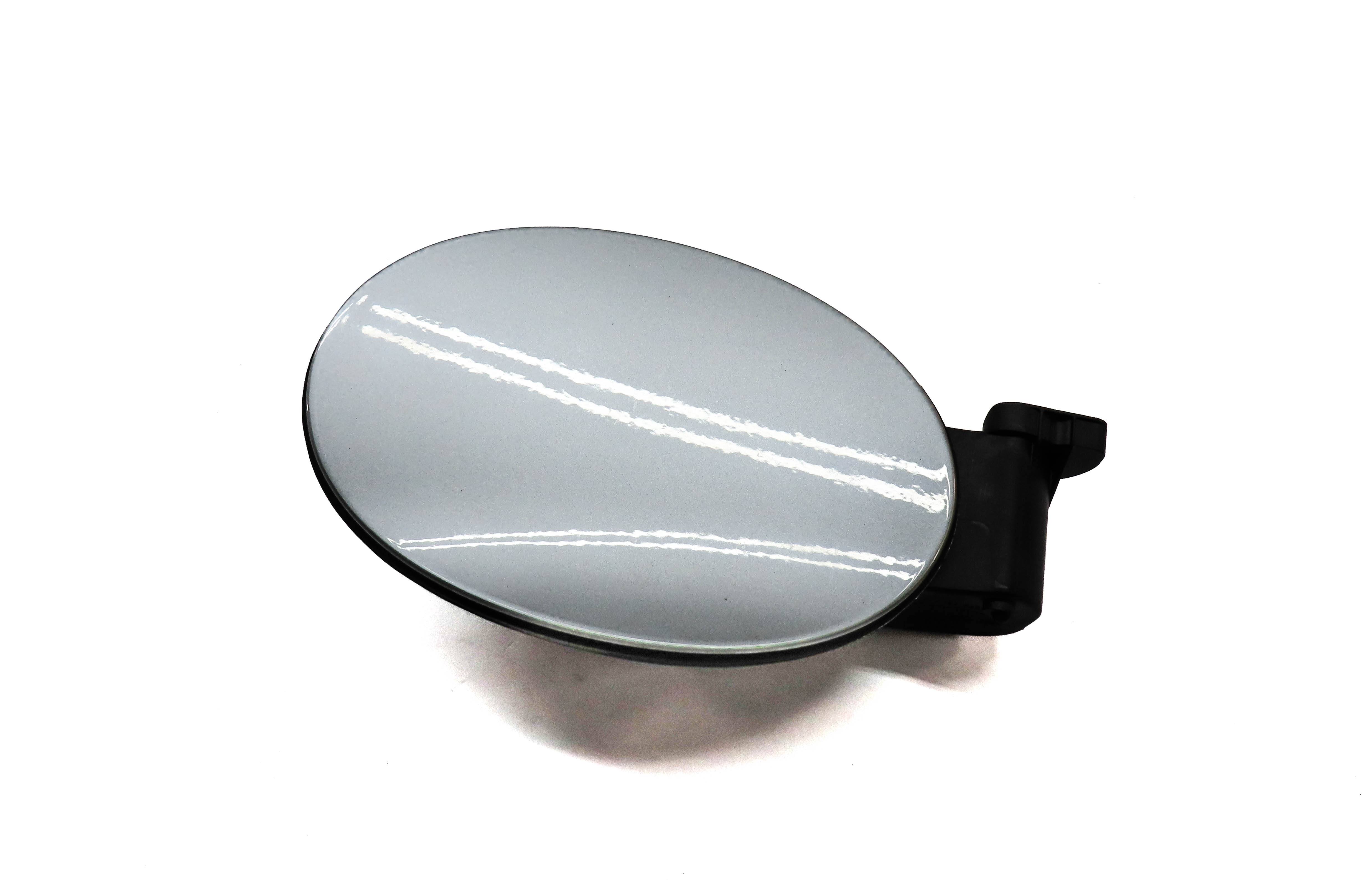 07-12 MERCEDES GL320 GL350 GL450 GL550 FUEL DOOR w/HOUSING & CAP (Silver) — exact item pictured